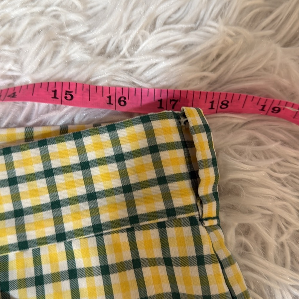 VTG Permaprest Sears King's Road Men's Retro Plaid shorts 38 - Picture 3 of 8